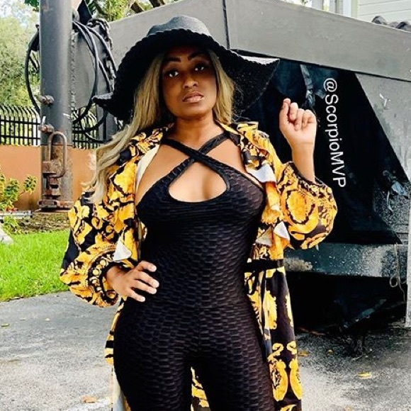 Black is Beautiful WideBrim Hat with Bow - Picture 2 of 9